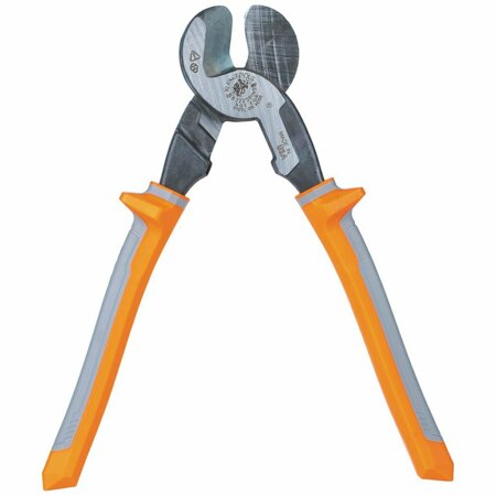 KLEIN TOOLS Cable Cutter, Insulated, High-Leverage, 9-Inch 63225RINS